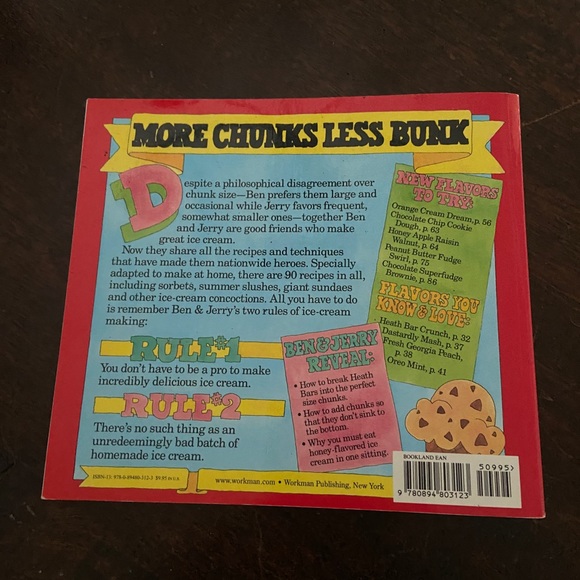 Ben & Jerry’s Ice Cream & Dessert Book - Picture 2 of 3